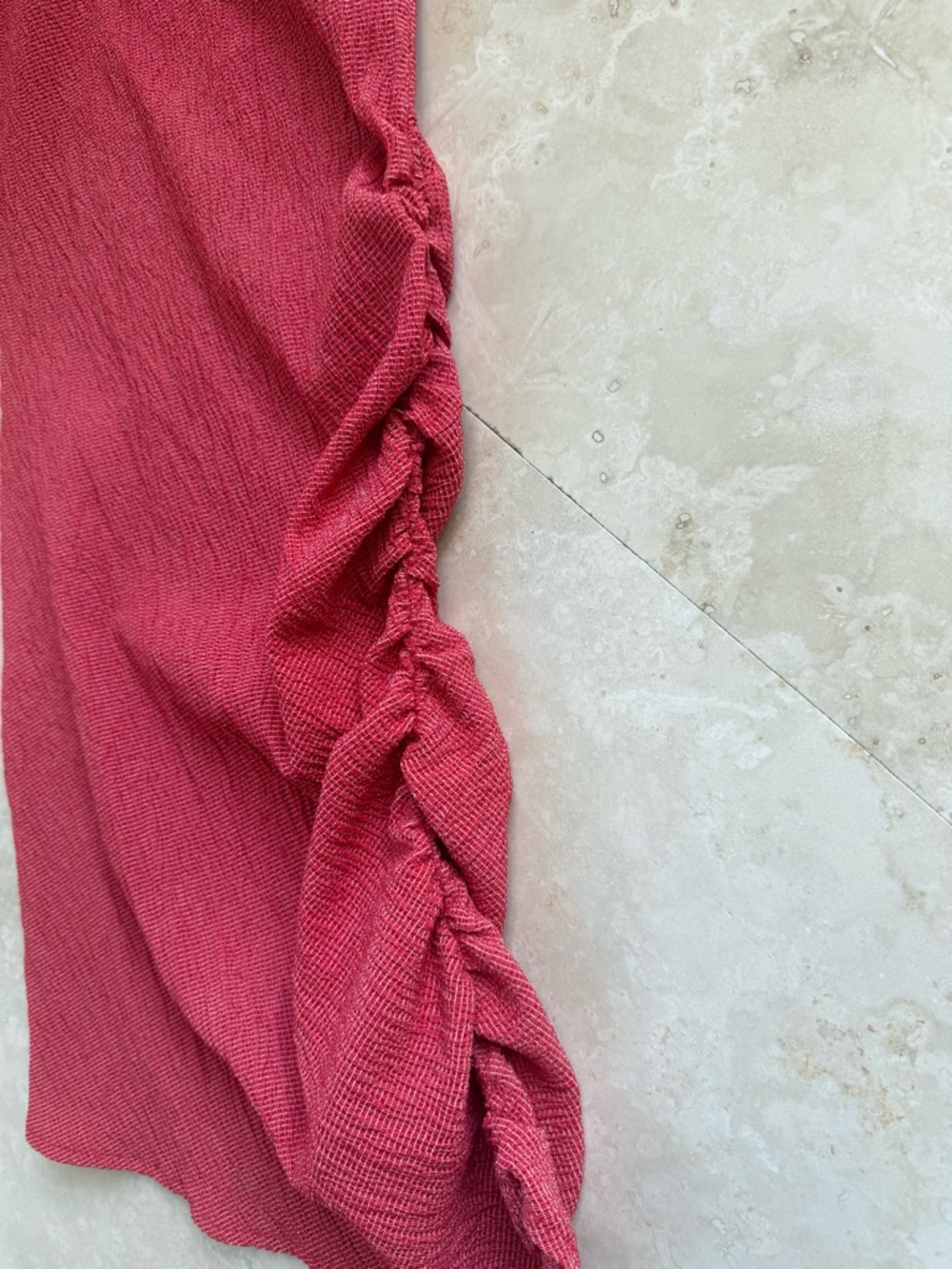 Zara Ruched Mini Dress - Picture 3 of 5